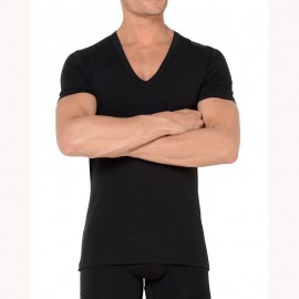 Tee-Shirt Col V, Smart Cotton, Hom, 349789 2