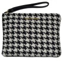 Pochette Tissu Pied de Poule, Twin-Set
