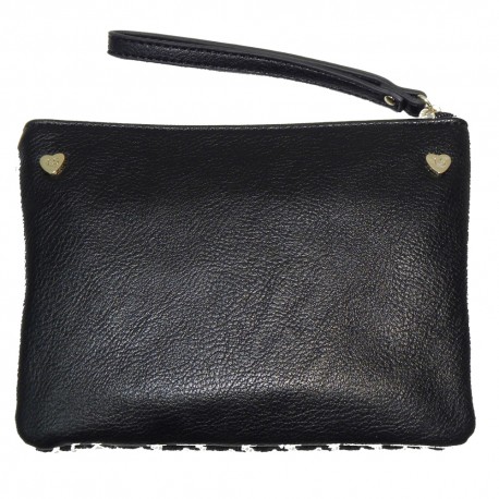 Pochette Tissu Pied de Poule, Twin-Set