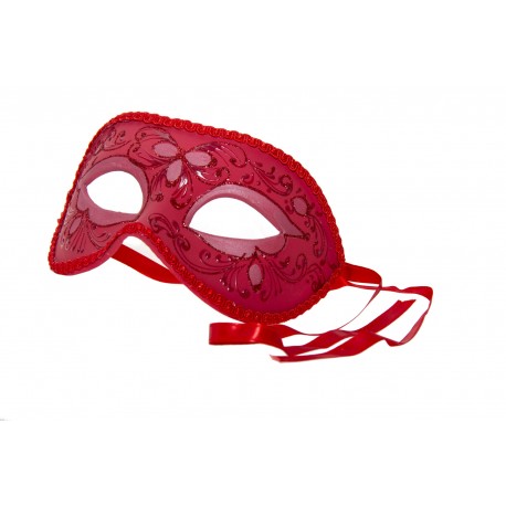 Masque Plastique avec Bande Satin, Juliette,  0250/E234