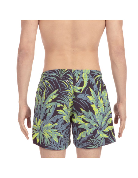Maillot de Bain, Boxer de Plage Beach, Palmier, Hom 400513