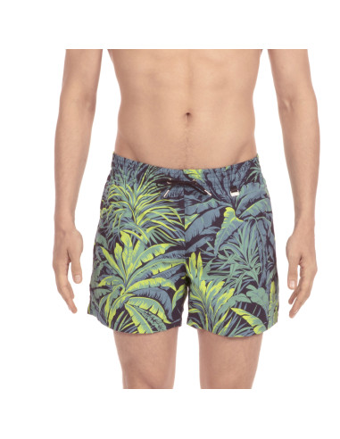 Maillot de Bain, Boxer de Plage Beach, Palmier, Hom 400513