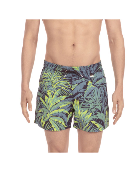 Maillot de Bain, Boxer de Plage Beach, Palmier, Hom 400513