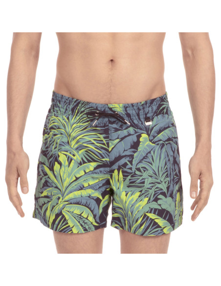 Maillot de Bain, Boxer de Plage Beach, Palmier, Hom 400513