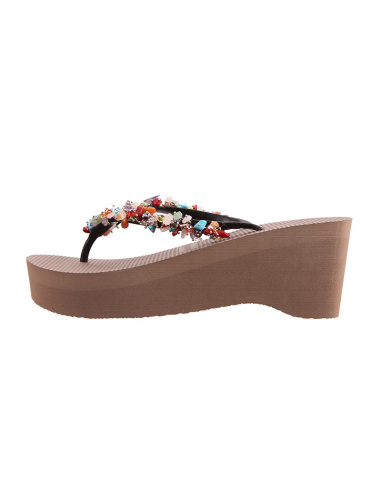 Chaussures Sandales, Colorful Fabulous Taupe, High Heel, Uzurii COLORFUL_FABUL
