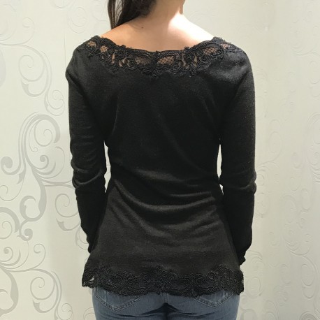 Short Sleeves Sweater, Silvana Mangano, Ermanno Scervino D314M445531