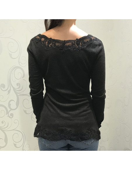 Short Sleeves Sweater, Silvana Mangano, Ermanno Scervino D314M445531