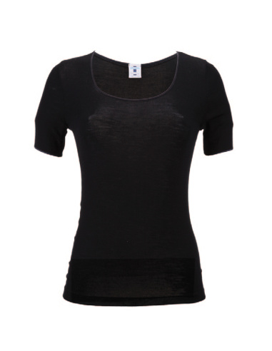 Top Laine et Soie Manches Courte, Sara, Madiva