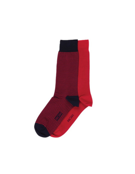 Chaussettes Coton 2 Paires, Simon, Hom 400594-V004