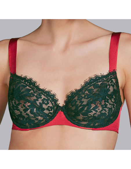 Soutien-Gorge Emboitant avec Armatures, Megeve, Andrès Sarda 3308011-BRI
