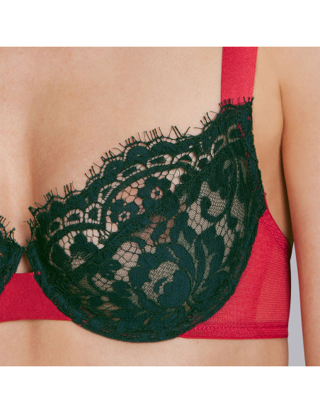 Soutien-Gorge Emboitant avec Armatures, Megeve, Andrès Sarda 3308013-BRI