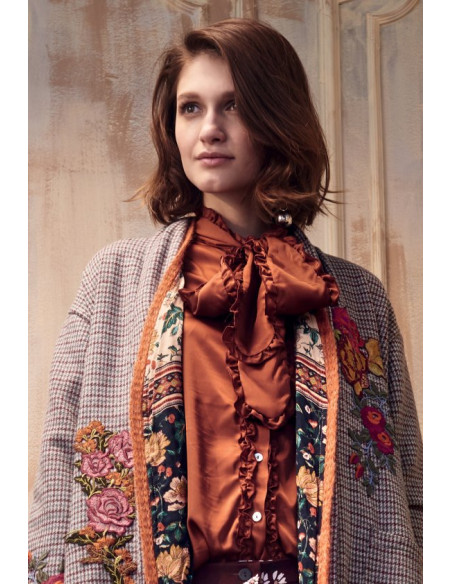 Chemise en Soie, Raffaela d'Angelo RD11CMF58-BRU