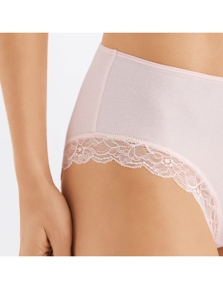 Slip Midi, Cotton Lace, Hanro 072437-1381