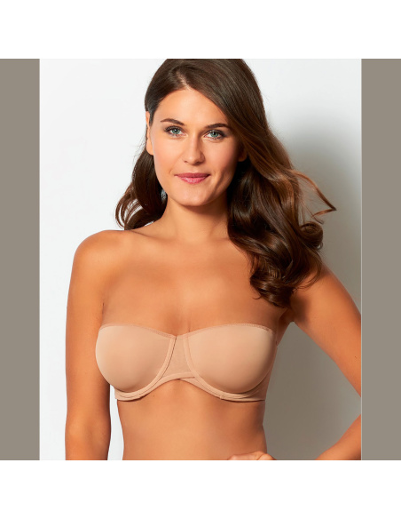 Bandeau Pad Bra, Essentiel Fit, Sans Complexe 1729797-EJH