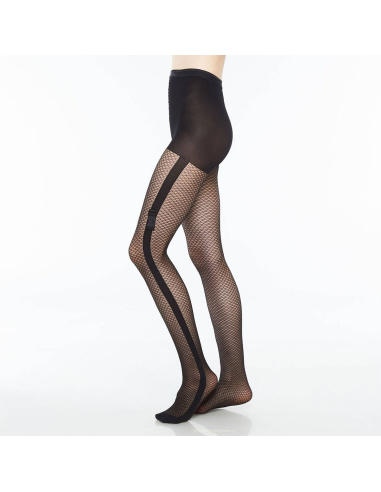 Collant Corsaire Fantaisie Chantal Thomass - Noir, Taille 3 - Neuf Avec étiquettes, Fabriqué En France