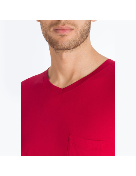 Tee-Shirt V Neck Long Sleeves, Noe, Hanro 075634-1440