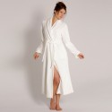 Robe with Crossed Shawl Neck, Bamboo, Taubert 000619-114