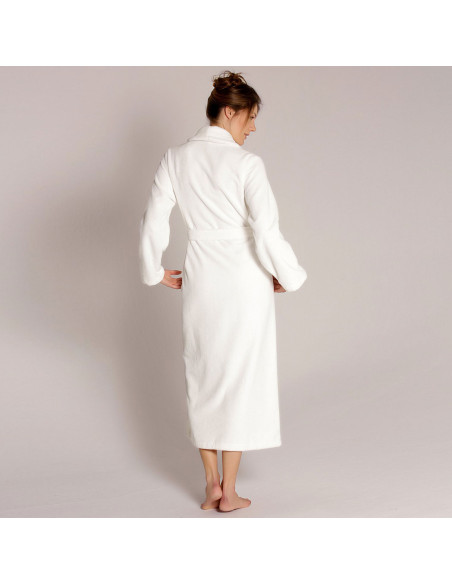 Robe with Crossed Shawl Neck, Bamboo, Taubert 000619-114