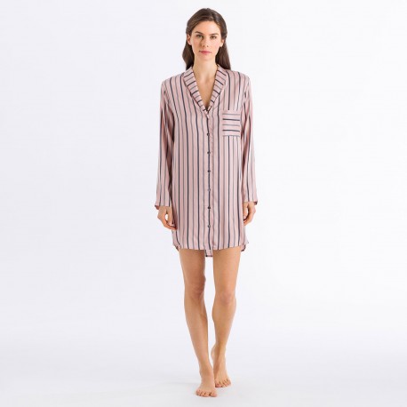 Chemise de Nuit Manches Longues, Malie, Hanro, 076495-1106