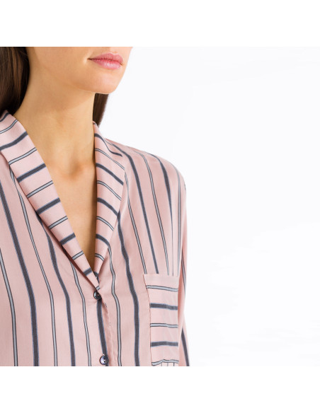 Chemise de Nuit Manches Longues, Malie, Hanro, 076495-1106