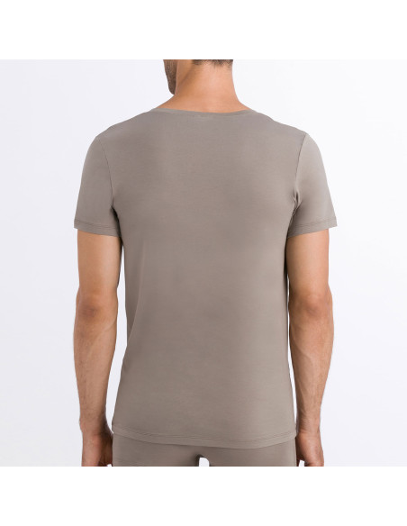 Tee-Shirt V Neck Short Sleeves, Cotton Superior, Hanro 073089-1895