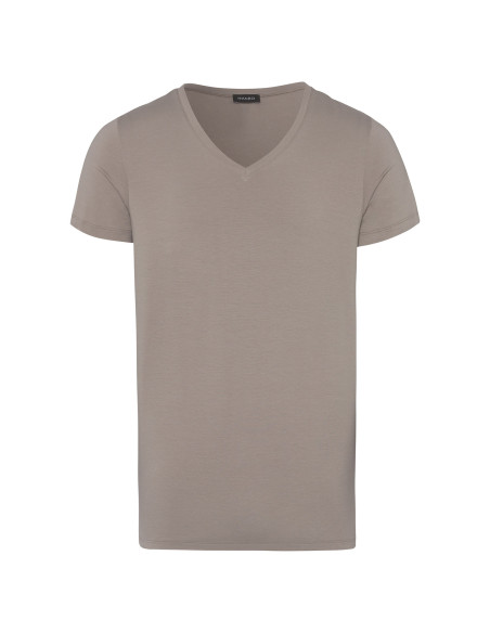 Tee-Shirt V Neck Short Sleeves, Cotton Superior, Hanro 073089-1895