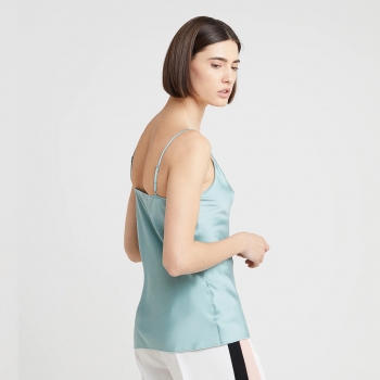 Silked Straps Top, Lucca Vert d'Eau, Max Mara LUCCA-007 2