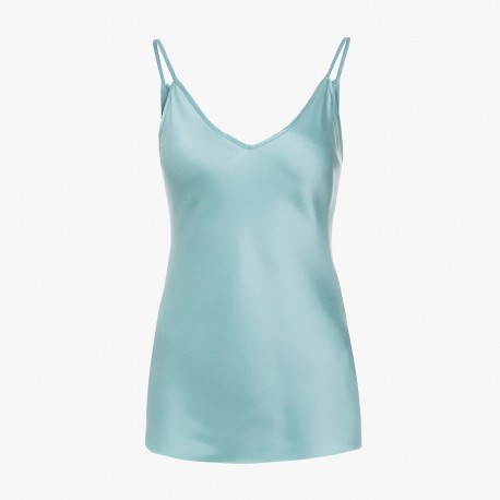 Top Bretelles En Soie, Lucca Vert d'Eau, Max Mara LUCCA-007