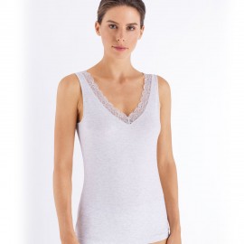 Top, Cotton Lace, Hanro 072435-1212