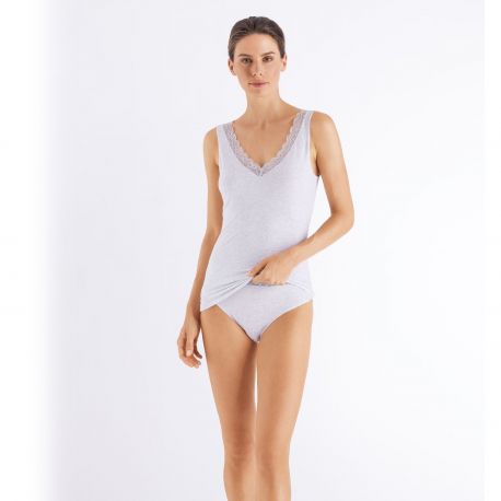 Top, Cotton Lace, Hanro 072435-1212