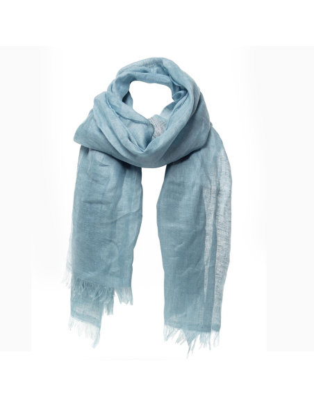 Etole Foulard 100% Lin, Utile Uni Vert d'Eau, Max Mara UTILE-002