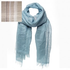Stole Scarf, Liriche Striped Khaki, Max Mara LIRICHE-003