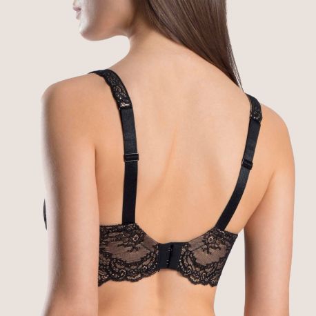 Soutien-Gorge Corbeille Confort DàG, Dans des Sens, Aubade OG14-02-NOIR