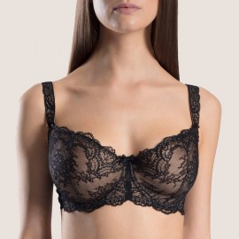 Soutien-Gorge Corbeille Confort DàG, Dans des Sens, Aubade OG14-02-NOIR