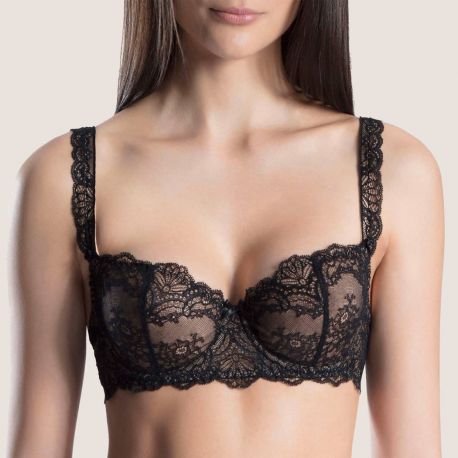 Soutien-Gorge Corbeille BàE, Dans des Sens, Aubade OG14-NOIR