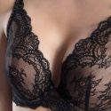 Soutien-Gorge Triangle Plunge BàE, Danse des Sens, Aubade OG12-NOIR