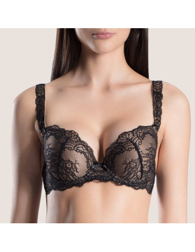 Soutien-Gorge Plunge AàE, Danse Des Sens, Aubade OG08-N-NOIR