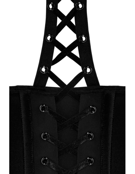 Corset Balconnet Plunge Porte-Jar., Angel of Harlem BàF , Marlies Dekkers 19804