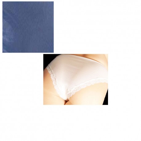 Slip Plissé Dentelle, 100% Fil D 'Ecosse, Oscalito 3161