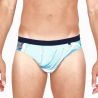 Maillot Mini Slip, Aqua, Hom 401648-00PF