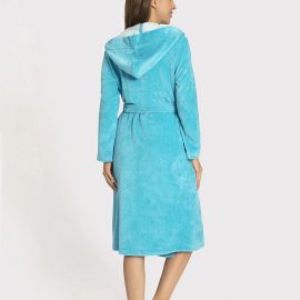 Peignoir Kimono avec Capuche 120cm, Bamboo, Taubert 000619-115/3690