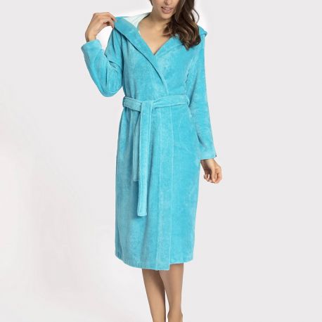 Peignoir Kimono avec Capuche 120cm, Bamboo, Taubert 000619-115/3690