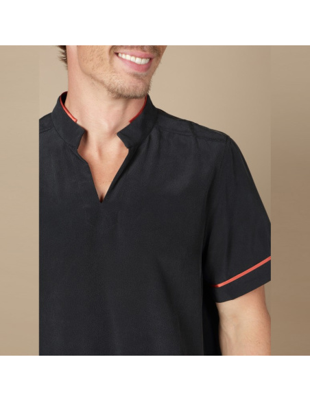 Pyjama-Short 98% Soie 2% Spandex, Arthur Graphiqu, Marjolaine 4ART4101/5001-0292