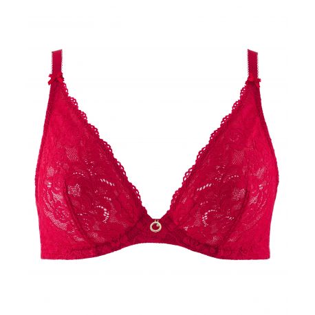 Soutien-Gorge Triangle Plunge BàE, Rosessence, Aubade HK12-GALA