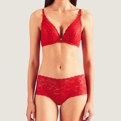 Soutien-Gorge Triangle Plunge BàE, Rosessence, Aubade HK12-GALA