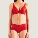 Soutien-Gorge Triangle Plunge BàE, Rosessence, Aubade HK12-GALA