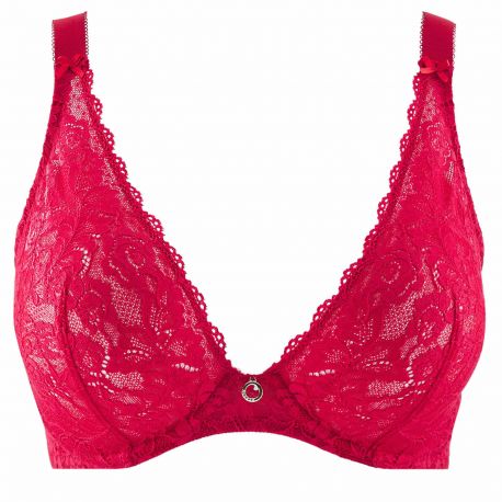 Soutien-Gorge Triangle Plunge Confort BàE, Rosessence, Aubade HK12-02-GALA