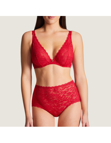 Soutien-Gorge Triangle Plunge Confort BàE, Rosessence, Aubade HK12-02-GALA