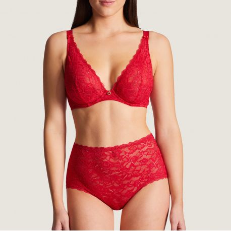 Soutien-Gorge Triangle Plunge Confort BàE, Rosessence, Aubade HK12-02-GALA