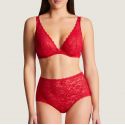 Soutien-Gorge Triangle Plunge Confort BàE, Rosessence, Aubade HK12-02-GALA
